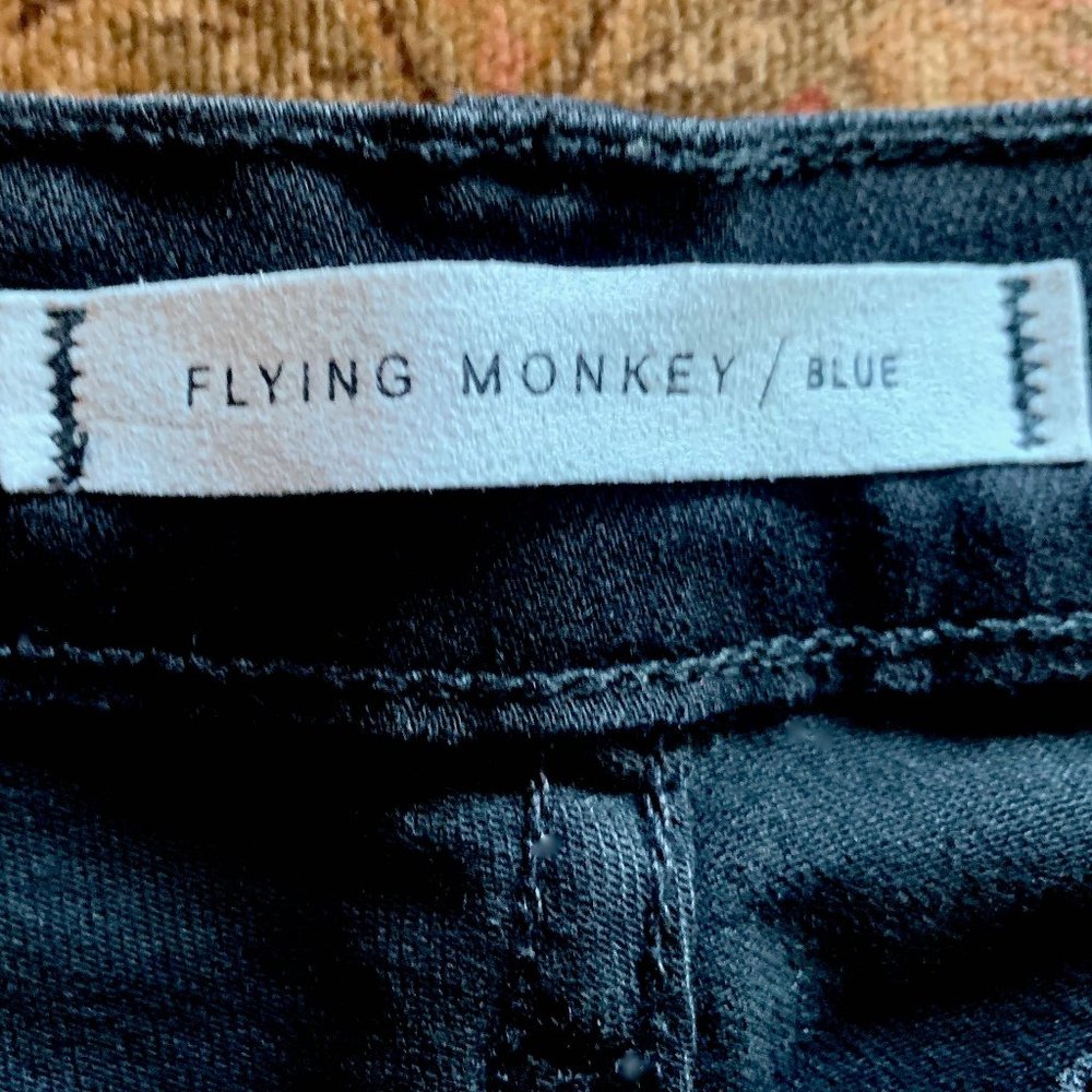 Flying Monkey Black Straight Leg Jeans
